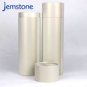 Boîte d'emballage cylindrique en carton kraft pour capsules de gel alimentaire à base de plantes, design personnalisé, recyclable, tube en papier pour poudre de protéines - Product Image 6