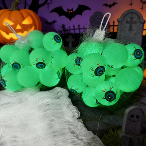 Occhi di Halloween da 4 cm, Gadget per Feste di Halloween, Occhi Fluorescenti in Plastica, Premi per Bambini, Regali, Riempitivi per Sacchetti, <span class=keywords><strong>Horror</strong></span> - Product Image 2