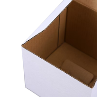 Boîte en carton ondulé rigide personnalisée haut de gamme en matériaux recyclés, gaufrage, emballage pour bougies et mugs, fermeture magnétique, pelliculage mat