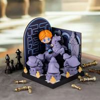 Boîte mystère à collectionner pour garçons, série Harry Potter, monde magique, figurine d'action