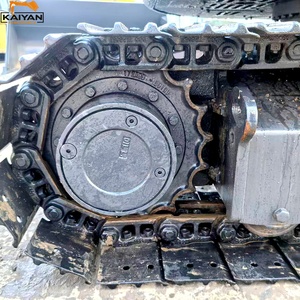 Mini-excavatrice sur chenilles d'occasion YANMAR VIO80 de 8 tonnes, à queue zéro, d'origine japonaise, hydraulique, pour travaux municipaux - Product Image 6