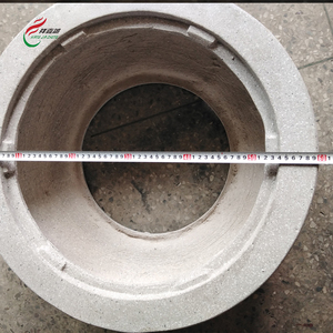 Outdoor Round <strong>Fire</strong> Pit Garden Wood Burning Firepits Ceramics <strong>Table</strong> <strong>Top</strong> <strong>Fire</strong> Pit <strong>Bowl</strong> - Product Image 6