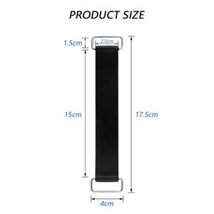Sangle élastique noire pour batterie de moto, support de fixation pour batterie, accessoires de scooter - Product Image 2