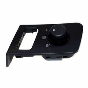 MSVW112 1T1959565F 1T1 959 565F perilla de botón de interruptor de espejo lateral cromado Compatible con <span class=keywords><strong>VW</strong></span> TOURAN <span class=keywords><strong>CADDY</strong></span> 1T1 1T2 - Product Image 2