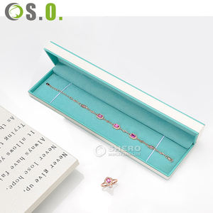 Jewelry Set Boxes Imitation Leather Paper <b>Couple</b> Ring Pendant Bangle <b>Bracelet</b> Jewelry Package Box - Product Image 6