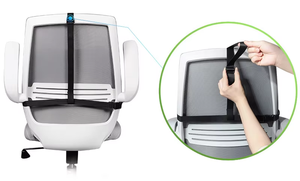 Tùy chỉnh bộ nhớ bọt Ghế văn phòng xe Ghế thắt lưng hỗ trợ gối hoàn toàn cân bằng thấp hơn trở lại đọc giường phần còn lại - Product Image 6