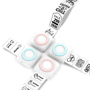 Tốt nhất người bán 203DPI Máy in nhãn nhiệt mini không dây Pocket máy in Android IOS xách tay nhiệt máy in nhãn - Product Image 1