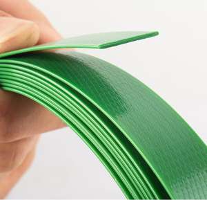 Custom 9mm a 32mm PET Strap <span class=keywords><strong>Tape</strong></span> Transparente Preto Verde Poliéster Embalagem Manual Faixa Cinto De Plástico Strapping - Product Image 1