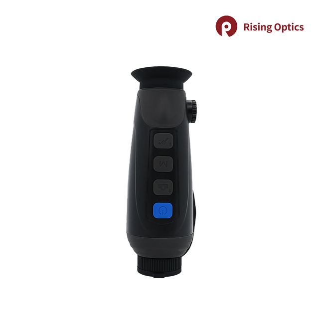 Handheld Thermal Scope Monocular 35mm Lens 640x480 Resolution NETD<20mK 1800m Detection Distance OLED Display Aluminum Hunting