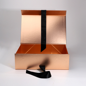Caja de regalo magnética rígida y plegable, caja de regalo con tapa de cierre magnético - Product Image 6