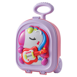 Dropshipping Shopify Kids Sand Beach Toy Set Rolling Luggage <b>Storage</b> Water Play <b>Bath</b> Shovel Bucket Outdoor Summer Gift - Product Image 1
