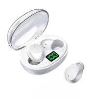 Audífonos Inalámbricos Hishell TWS con Estuche Transparente Impermeable IPX-4, Control Táctil con Huella Dactilar, Sonido HIFI, 15-20 Horas de Duración de la Batería