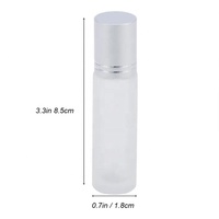 Bouteilles vides de cire vibrante, vente en gros, paille de blé blanche, 10 ml, rouleau sur bouteille, rouleau de placage uv