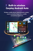 Autoradio Android 10 avec écran IPS 9/10,1 pouces, 2+32 Go, solution A100, WiFi 5G, GPS, amplificateur DSP pour Corolla EX 2007-2012 F50