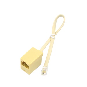 <span class=keywords><strong>RJ9</strong></span> 4p4c Nam để <span class=keywords><strong>RJ45</strong></span> 8p4c mở rộng bộ chuyển đổi cáp - Product Image 1