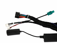 Faisceau de câblage d'alimentation pour autoradio Android compatible avec Nissan S15, écran horizontal, écran vertical, radio MP5