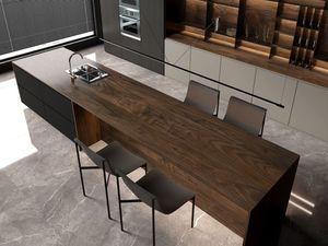 1600x3200mm màu nâu khói thiêu kết đá Countertop tấm gạch quá khổ cho ăn uống ngoài trời và thiết kế nội thất chống trượt - Product Image 3