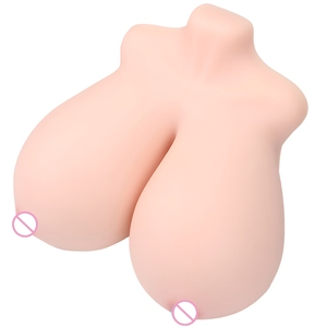 Giocattolo per Masturbazione Maschile con Nucleo Morbido da 5,5 kg, Modello di Seno Gigante per Simulazione del Seno, Materiale TPE 100% Impermeabile per Uomini - Product Image 1