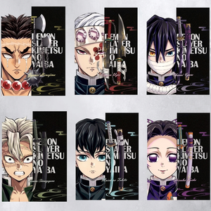 Cartes d'Anime Japonais Transparentes, Artboard TCG, Badge Personnage Rare Effet Miroir, <span class=keywords><strong>Boîte</strong></span> de Collection, Jeu de Société pour Fans, Cadeau de Noël - Product Image 2