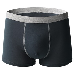 Commercio estero Plus-size pantaloni di biancheria intima da <span class=keywords><strong>uomo</strong></span> di cotone traspirante comodo boxer di moda sciolto grasso corno piatto da <span class=keywords><strong>uomo</strong></span> all'ingrosso - Product Image 4