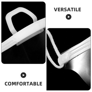 Protège-bouche anti-buée demi-visage en plastique, protection hygiénique contre la poussière, impression de logo pour restaurants - Product Image 4