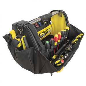 Sac à outils Stanley Fatmax Quick Access de 16 pouces avec plusieurs poches et compartiments organisés pour un rangement et un transport faciles - Product Image 2