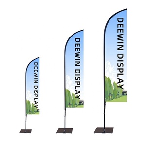 Biểu tượng tùy chỉnh quảng cáo chuyên nghiệp bãi biển cờ cho ngoài trời Vườn cho tổ chức sự kiện Cách sử dụng - Product Image 4