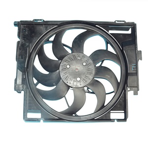 Para BMW M2 N55 S55 montaje radiador ventilador de refrigeración 12V motor eléctrico esencial radiador OEM modelo 17112284887 ventilador de radiador de coche - Product Image 1