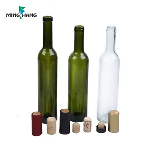 Máquina automática para hacer botellas de vidrio, máquina para cortar botellas de vino verde ámbar de alta calidad