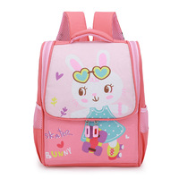 Sac à dos Lapin de Dessin Animé Spatiale pour Maternelle, Sac d'école Astronaute Mignon avec Trousse, Sac à Dos Léger pour Garçons et Filles