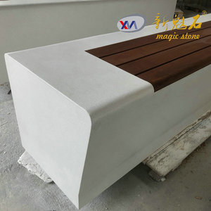 Nueva Banco de Hormigón Prefabricado Magic Stone para Exteriores, Resistente al Agua y a las Manchas, para Uso Municipal y Paisajístico - Product Image 2