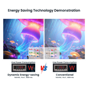 Ngoài trời không thấm nước P4 p6.67 P10 Full-Color LED Video hiển thị tiết kiệm năng lượng 3D quảng cáo trên màn hình lớn - Product Image 5