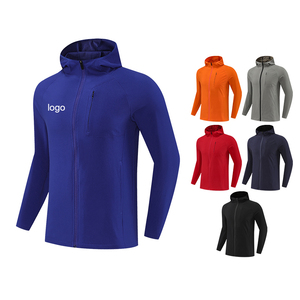 Custom High Quality 95 Polyester 5 Spandex Windproof <b>Jackets</b> Woven Four Way Stretch Sportswear Lightweight For Men - Product Image 5