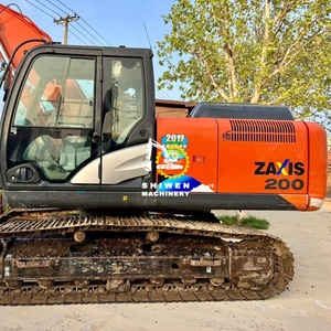 Maquinaria de Movimiento de Tierras, Excavadora Hidráulica Hitachi ZX200 ZX200-5A Usada, Excavadora de Orugas de 20 Toneladas, Excavadora Hitachi ZAXIS 200 - Product Image 3
