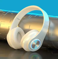 Auriculares Inalámbricos B39 de Bajo Costo para Juegos, Cancelación Activa de Ruido, Iluminación RGB, Traductor, Pantalla Táctil, Batería de Larga Duración