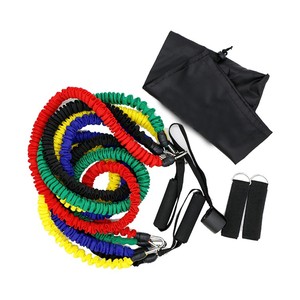 Bandes élastiques de <span class=keywords><strong>fitness</strong></span> pour adultes <span class=keywords><strong>avec</strong></span> sac, bandes d'étirement multifonctions en TPE pour l'entraînement - Product Image 6