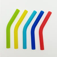 Couvre-paille en Silicone, 1 pièce, 8mm, embouts de paille en acier inoxydable, couvertures de paille en métal