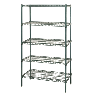 NSF כבד החובה אחסון מדפי עצבים חוט מדפי עם גלגלים - Product Image 1