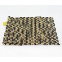 Tapis artisanal rustique en jonc de mer, bonne qualité, fibre naturelle, MTH VIETNAM, décoration intérieure Vietnam