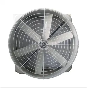 Anti-Corrosion FRP Negative Pressure Axial Flow Fan Wall-Mounted Roof Ventilation Farm 220V Fiber Glass Exhaust Cooling Fan