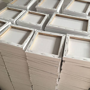 OEM personnalisé professionnel coton 16x20 "toile blanc vierge étiré <span class=keywords><strong>peinture</strong></span> toile conseil <span class=keywords><strong>dessin</strong></span> pour oeuvre - Product Image 4