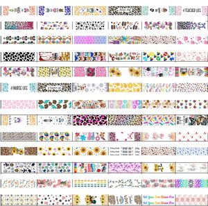 Wondove imprimé léopard UV Dtf stylo enveloppes transferts décalcomanies guépard stylos UV DTF autocollants mignon Nures enseignant maman UV autocollants pour stylo - Product Image 6