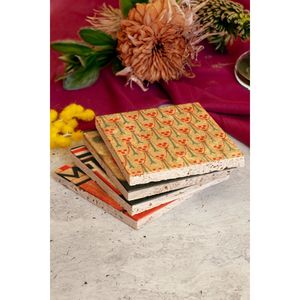 Juego de 4 Posavasos de Piedra con Patrón01 para Uso Promocional - Product Image 3