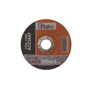 Disco de Corte Plano TTAKE 250x2.5x25.4, Disco de Pulir Acero, Hecho en Italia - Product Image 1