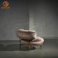 Juego de 2 sillas de brazo Ng, sillas decorativas de cuero de tela moderna gris y blanca, sala de estar, dormitorio, decoración de oficina, silla de ocio de estilo lujoso