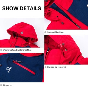 High Quality Hot Sale Winter Outdoor Sport Waterproof Men Ski Jacket Two-piece Ski & Snow Wear Ski Suit By Inspire Apparel - Product Image 4