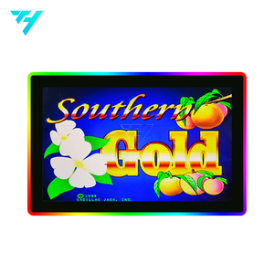 American Hot Style Gold Touch Multi Game Fox 340S <span class=keywords><strong>2</strong></span> en 1 Máquina de juego de mesa Southern Gold <span class=keywords><strong>2</strong></span> en 1 Juego de mesa - Product Image 2