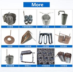 Mulus Spiral Pra Terisolasi Pendingin Kondensor 304 Pipa <span class=keywords><strong>Stainless</strong></span> Steel Penukar Panas Tabung <span class=keywords><strong>Coil</strong></span> - Product Image 2