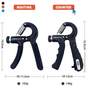 YIWU Custom Wholesales High Quality Adjustable R-Shape Finger Fitness Exercise Sports Hand Grip Strength Device