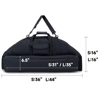 Sac d'arc à poulies tactique personnalisé étui d'arc tactique souple sac de transport de tir à l'arc classique avec sangles réglables